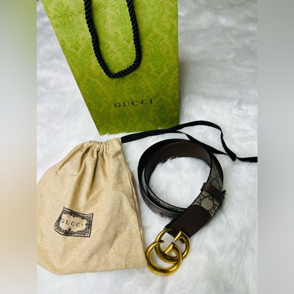 Used GG belt with Double G buckle - Picture 1 of 7